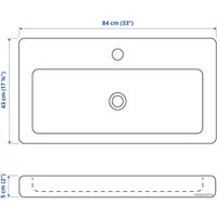 Умывальник Ikea Твэллен 704.938.38