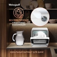 Настольная посудомоечная машина Weissgauff TDW 4036 D