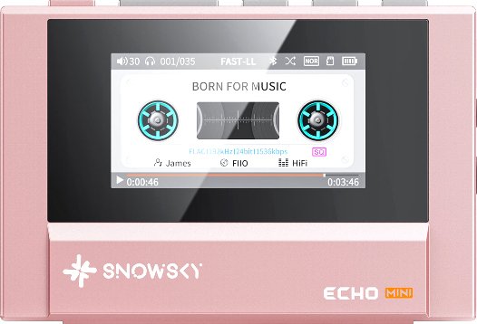 

Hi-Fi плеер Snowsky echo mini (розовый)