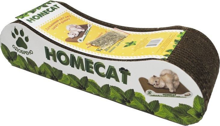 Когтеточка Homecat Мятная волна гофрокартон 68995