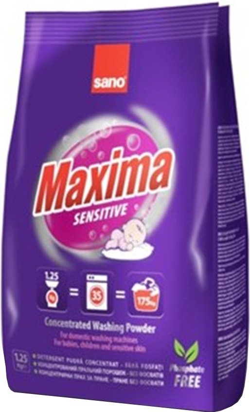 

Стиральный порошок Sano Maxima Sensitive 1.25 кг