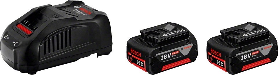 

Аккумулятор с зарядным устройством Bosch 1600A00B8J (18В/5 а*ч + 14.4-18В)