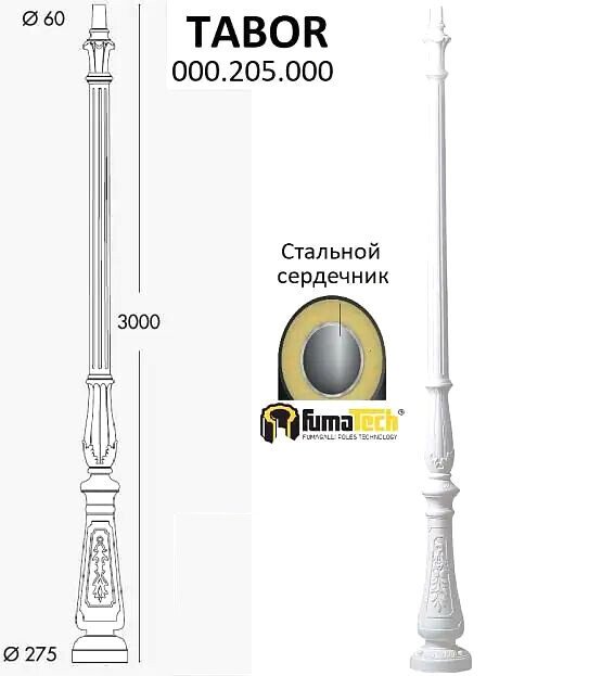 

Фонарный столб Fumagalli Tabor 000.205.000.W0