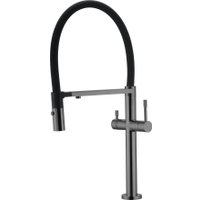 Смеситель Boheme Uno 115-SGM (графит глянец)