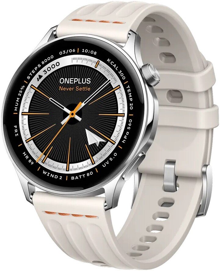 

Умные часы OnePlus Watch Lite (серебристый)