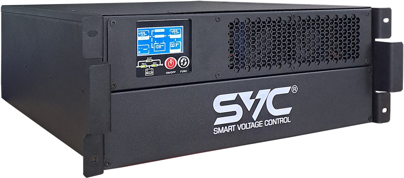 Источник бесперебойного питания SVC RT-3KL-LCD/RP8