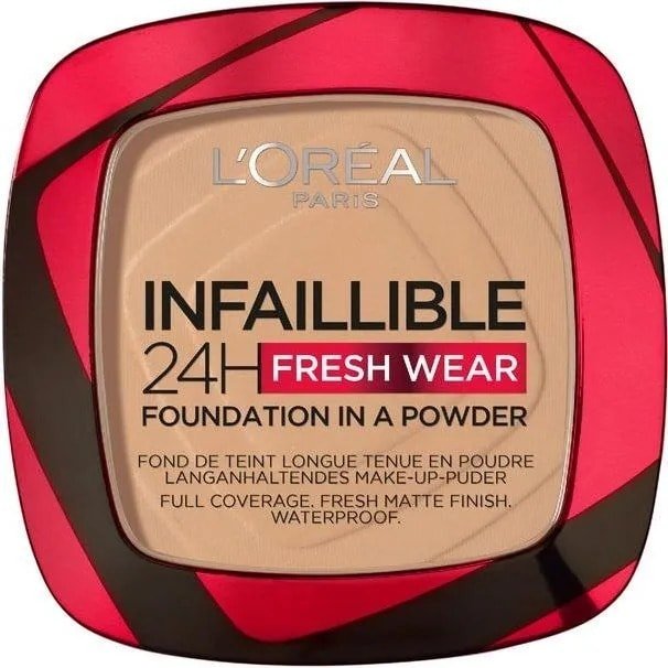 

Компактная пудра L'Oreal Infaillible Fresh Wear 120 Ваниль