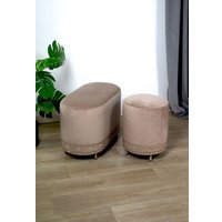 Пуфик Sheffilton SHT-B20-1 (латте/кофейный)