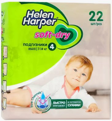 

Подгузники Helen Harper Soft & Dry Maxi (22 шт)