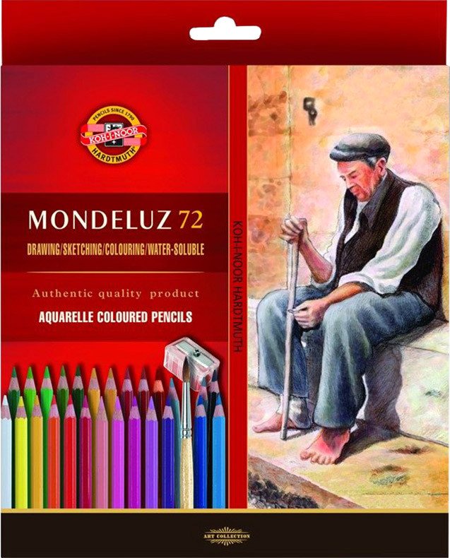 

Набор акварельных карандашей Koh-i-Noor Hardtmuth Mondeluz Old Man 3714072003KZ (72 цвета)