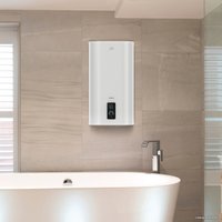 Накопительный электрический водонагреватель Timberk Home Intellect T-WSS80-N77-U-WF