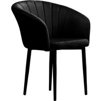 Стул с подлокотниками Памир Версаль F90 Поворотный (черный/черная опора)