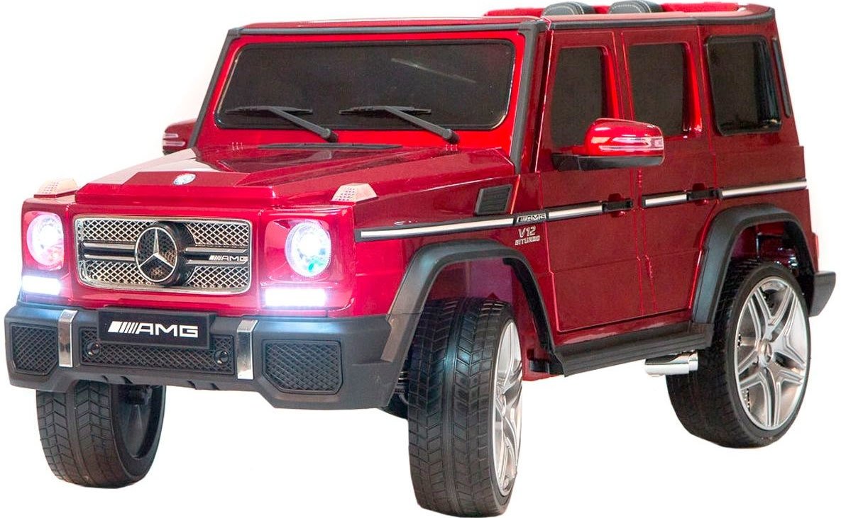 

Электромобиль RiverToys Mercedes-Benz G65 AMG (красный)