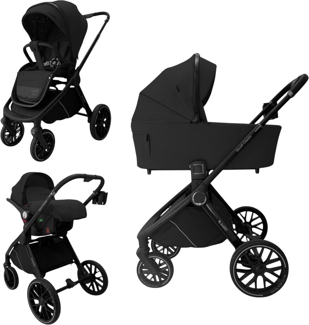 

Универсальная коляска Bubago Gaudi Classic 3в1 BG 212-3 (черный)