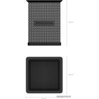 Подставка настольная Erich Krause Compass Classic прямоуг. 22503 (черный)