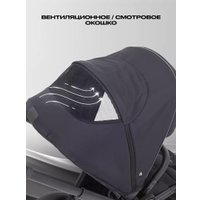 Универсальная коляска Rant Flex 3в1 RA077 (черный)