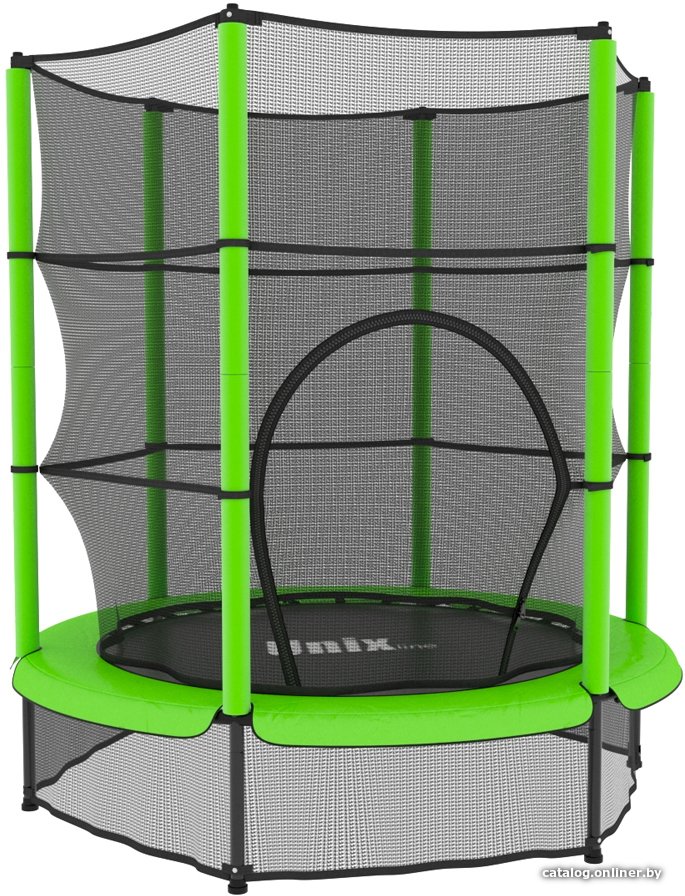 Батут Unix Line Kids 4.6 ft Green