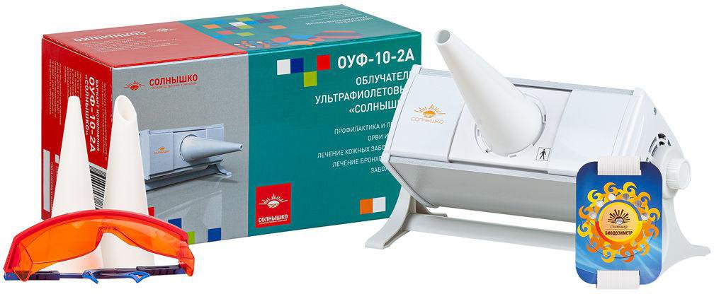 

Облучатель ультрафиолетовый Солнышко ОУФ-10-2А/ДРТ-240
