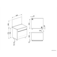 Кухонная плита Smeg SX91SV9