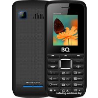 Кнопочный телефон BQ BQ-1846 One Power (черный/синий)