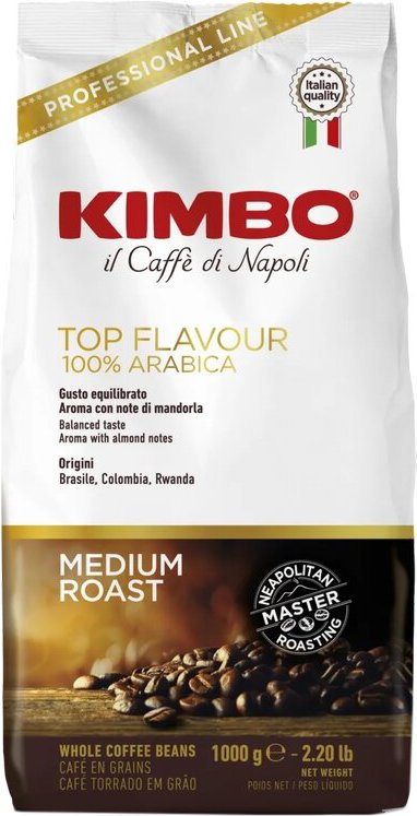 

Кофе Kimbo 100% Arabica Top Flavour в зернах 1 кг