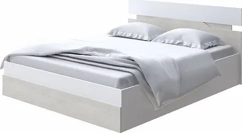 

Кровать PROxSON Milton с ПМ 180x200 (белый/дуб шамони светлый 124)