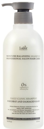 

Шампунь La'dor Увлажняющий бессиликоновый Moisture Balancing 530 мл