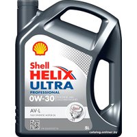 Моторное масло Shell Helix Ultra Professional AV-L 0W-30 VW 504.00/507.00 5л