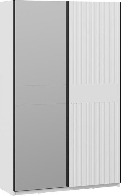 

Шкаф-купе Трия Оскар Хилтон Т2 1400 271071 (ручка черная/белый снег/белый матовый)