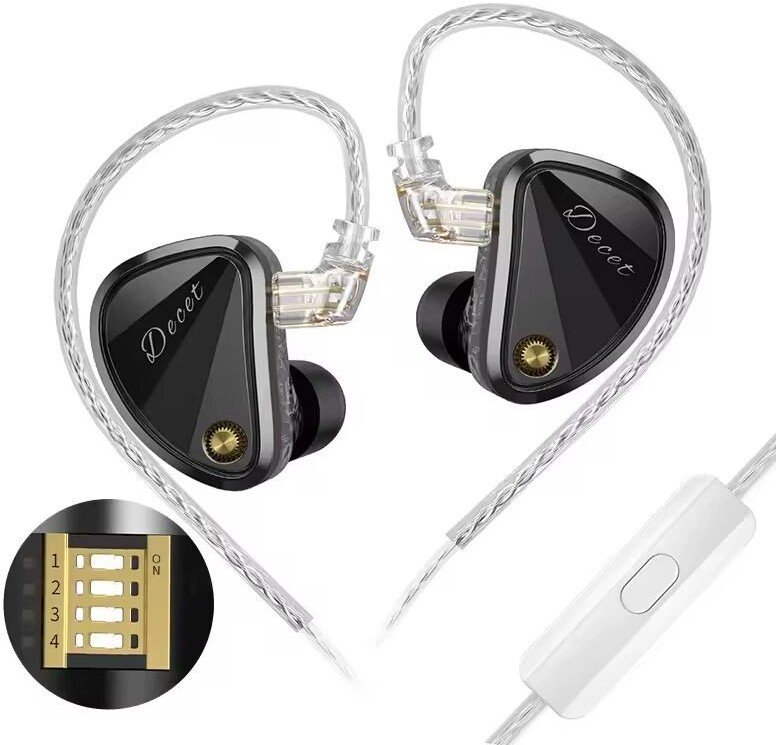 

Наушники KZ Acoustics Decet Tuning Version 3.5 мм (с микрофоном)