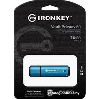 USB Flash Kingston Vault Privacy 50 Type-A 16GB