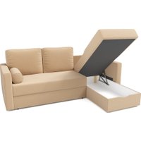 Угловой диван Mio Tesoro Кронус (Velutto 59, сван)