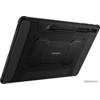 Чехол для планшета Spigen Rugged Armor Pro для Samsung Galaxy Tab S7+/S8+ Plus 12.4 (черный)