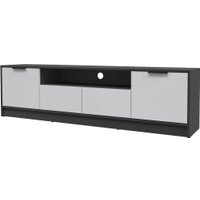 Тумба Интерлиния ТВ Концепт КТ-ТВ4-50 (серый/антрацит)