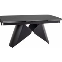 Кухонный стол Signal Armando 160-240/90 (черный/черный)