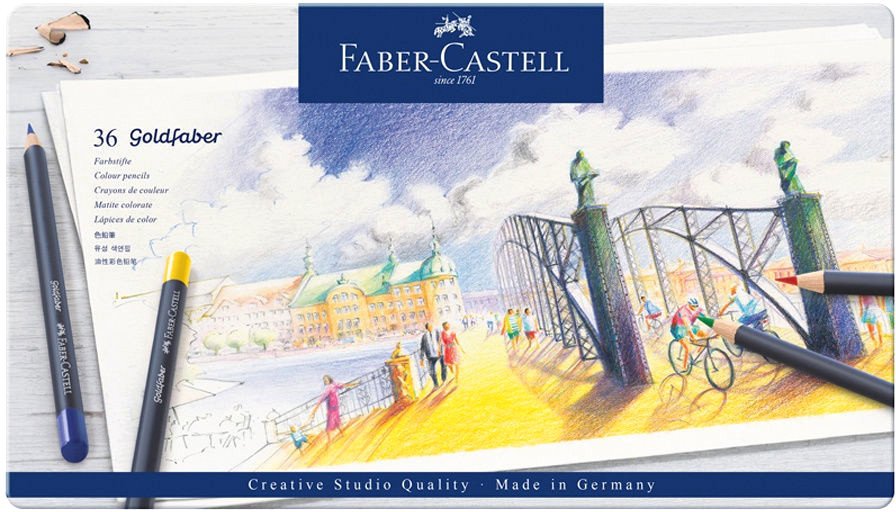 

Набор цветных карандашей Faber Castell Goldfaber 114736 (36 цв)