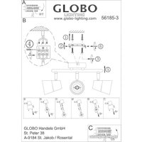 Спот GLOBO Teika 56185-3