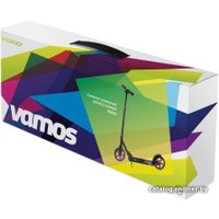 Двухколесный подростковый самокат Indigo Vamos IN054 (черный/фиолетовый)