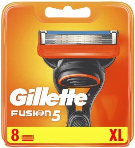 

Сменные кассеты для бритья Gillette Fusion5 (8 шт) 7702018851324