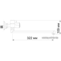 Смеситель Wasserkraft Amper 2902L