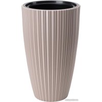 Вазон Form-Plastic Mika Slim FP-5105-051 (серо-бежевый)