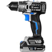 Дрель-шуруповерт Deko Sharker 063-4037 (с 1-им АКБ)
