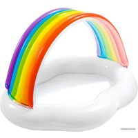 Надувной бассейн Intex Радуга-облако 57141 (142x119x84)