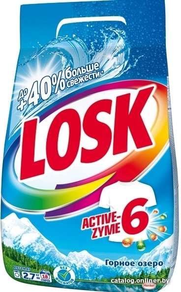 Стиральный порошок Losk Горное озеро 2.7 кг