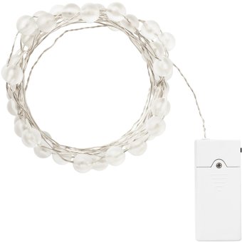 Светодиодная гирлянда роса Ikea Снёйра 804.213.65