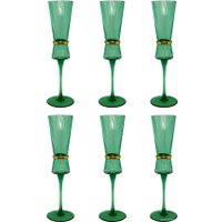 Набор бокалов для шампанского Lenardi Olimp 121-026