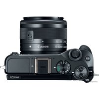 Беззеркальный фотоаппарат Canon EOS M6 Kit 15-45mm (черный)