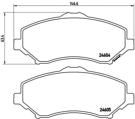 

Brembo P11022