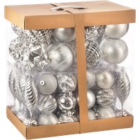 Елочная игрушка Ausini XK-044 (серебристый, 78шт) в Бресте