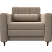 Кресло-кровать Лига диванов Лига-070 132556 (велюр Seven 729 бежевый)